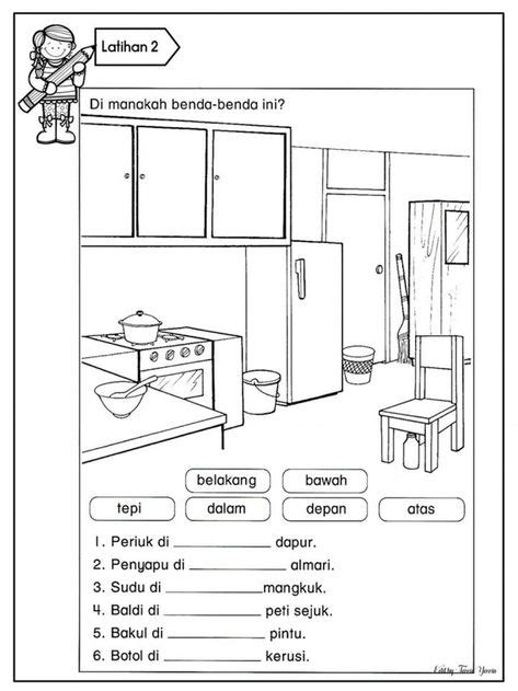 13 Malay worksheet 3 ideas | malay language, kindergarten reading ...