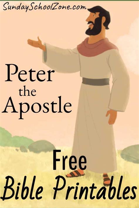 Peter Archives - Children's Bible Activities | Sunday School Activities for Kids