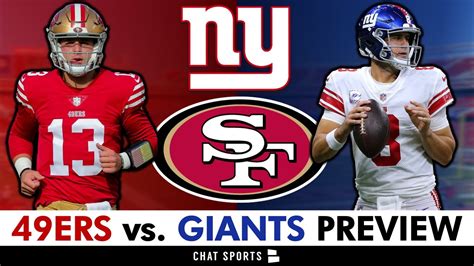 49ers vs Giants Week 3 Preview, Injury Report, Matchups To Watch, Keys To The Game, Score ...