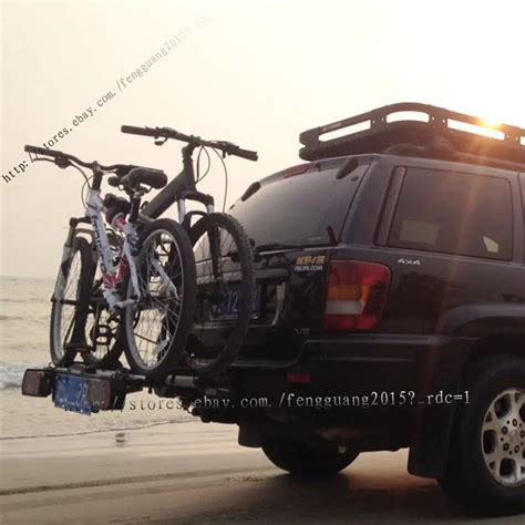 Foldable Trunk Mount 2 Bike Carrier Hatchback SUV or Car Sport Bicycle ...