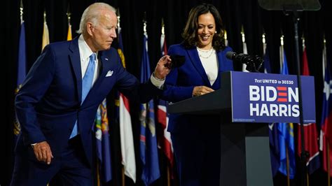 Joe Biden, Kamala Harris make first appearance as Democratic ticket