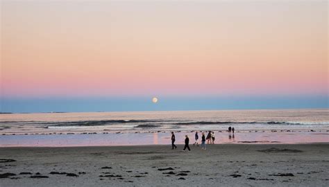 Watch The Sunrise At Jenness Beach In New Hampshire