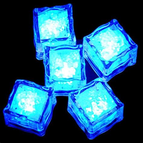 LED Light Up Flash Ice Cube | Cube light, Ice cube lights, Led ice cubes