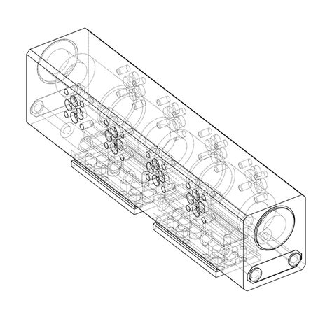 Abstract Industry Object Concept Vector Box Outline Part Box Vector, Box Outline, Part, Box PNG ...