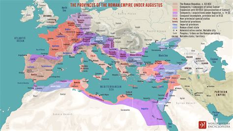 Roman Empire Timeline Map