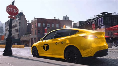 Gravity launching electric Yellow Taxis in New York City with fleet of ...