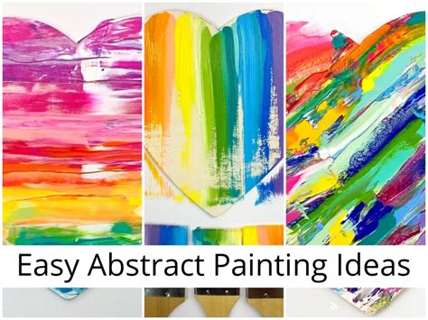 Easy Abstract Art Painting Techniques for Beginners