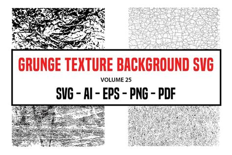 Grunge Texture Background SVG - Volume 25