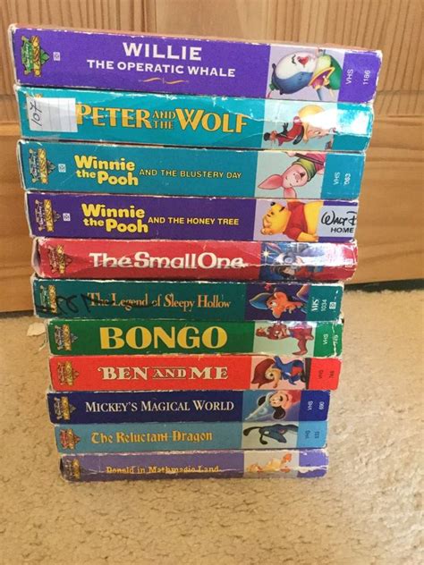 A Look at my Disney VHS and DVD Collection (Part 1) | Cartoon Amino