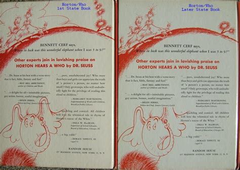 Horton Hears A Who! (1954) » Collecting Childrens Books