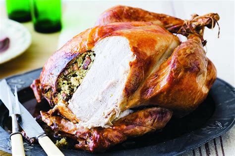 Roast turkey with stuffing - Recipes - delicious.com.au