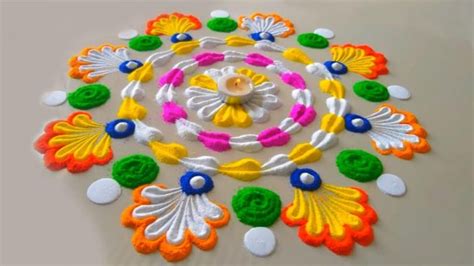 Rangoli In Nepal: 20 Best Rangoli Designs For Tihar 2022