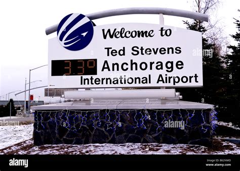 Ted stevens anchorage airport hi-res stock photography and images - Alamy