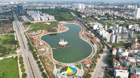 Hanoi Welcomes Two New Parks with Lakes: Ho Tay Park and Thong Nhat Park