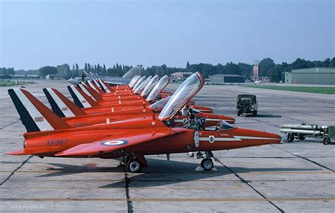 Red Arrows - Royal Air Force Die Geschichte des Flugplatz Gütersloh ...