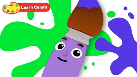 Learn Colors with Petey Paintbrush | Early Learning Videos for Baby ...