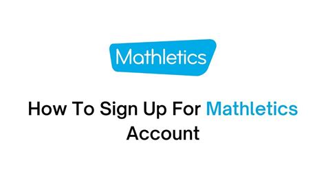 How to Sign Up for Mathletics Account? Mathletics Account Sign Up Steps - YouTube