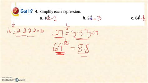 Simplifying with rational exponents - YouTube