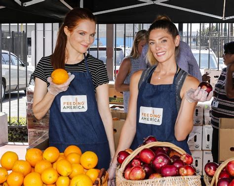 Ashley Greene - Feeding America & LA Regional Food Bank Team Up For ...