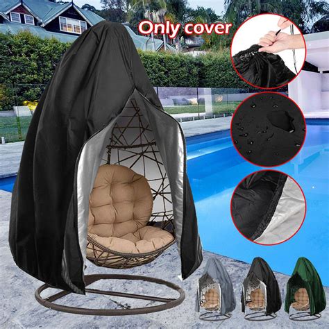 Hanging Chair Cover, Waterproof Egg Chair Cover, Balcony Porch Lounge ...