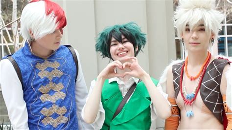 Bakudeku vs Tododeku - Boy with Luv BTS CMV (My Hero Academia cosplay) - YouTube