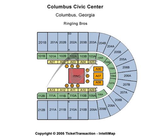 Columbus Civic Center Tickets in Columbus Georgia, Seating Charts ...