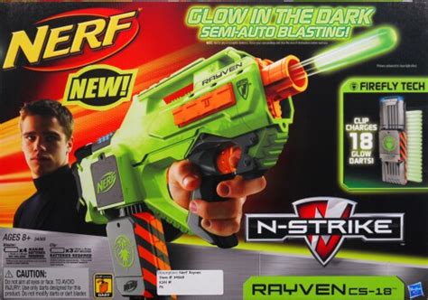 Nerf N-Strike Rayven CS-18 Blaster, 1 Count - Kroger