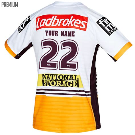 Personalised Brisbane Broncos Jersey | NRL Jerseys