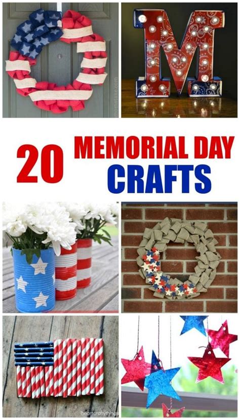 20 Memorial Day Craft Ideas for Home or School Classroom