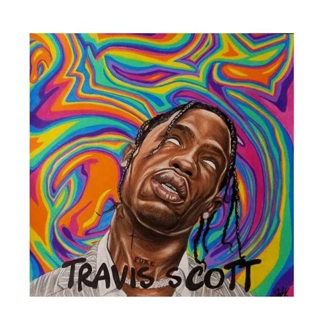 Travis Scott Fine Art Print | Etsy