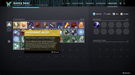 How to get Ascendant Alloy in Destiny 2 - Dot Esports