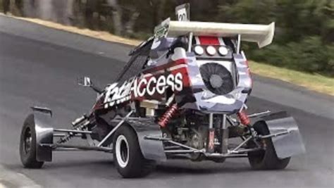 Uniquely Engineered Crosskart With 160 Horsepower Shoot Its Way Uphill At A Breakneck Pace