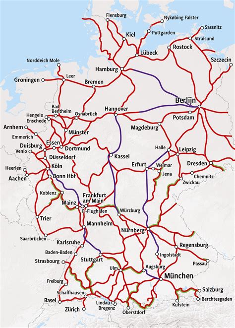 Duitsland v.a. € 19 | ALLE Treintickets & Stoelkeuze | Treinreiswinkel