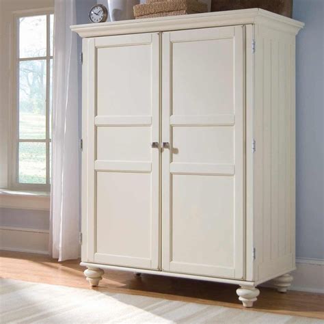 white armoire | Morgan cheap armoire desk in cream white | For the Home | Pinterest | White ...