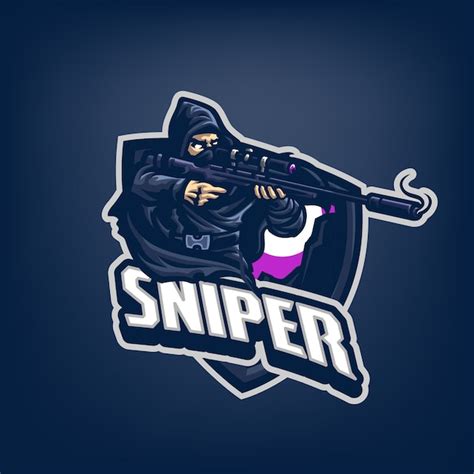 Premium Vector | This the Sniper Mascot logo. this Logo can use for ...