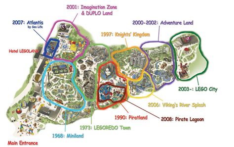 Legoland Map