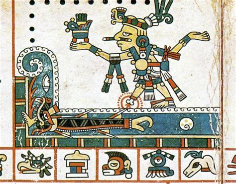 The Aztec God Tezcatlipoca, The Jaguar and the Obsidian Mirror - Old World Gods