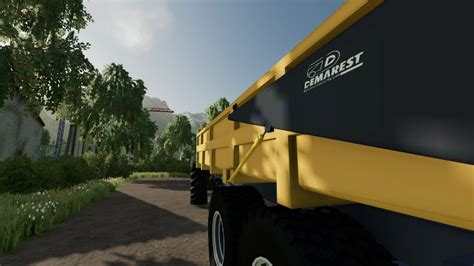 Demarest construction trailer FS22 - KingMods