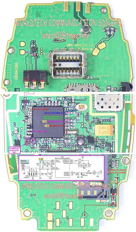 Nokia 6600 Not Charging Repair | Picture Help | Phone Repairing