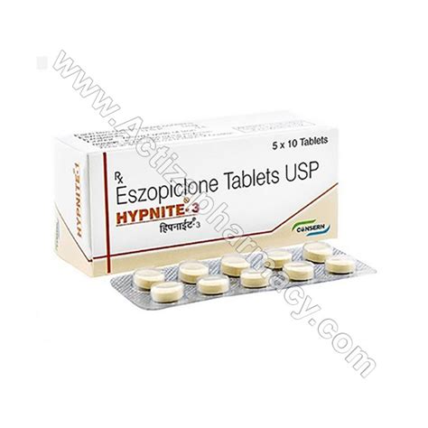 Eszopiclone 3mg Tablets, 100 Tablet In A Box at Rs 400/box in Surat ...