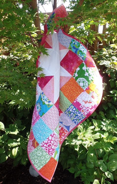 Baby Girl Quilt Nursery Star Quilt Handmade Baby Shower Gift - Etsy