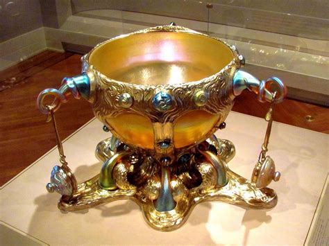 Tiffany Punch Bowl with Three Ladles | This is a creative co… | Flickr