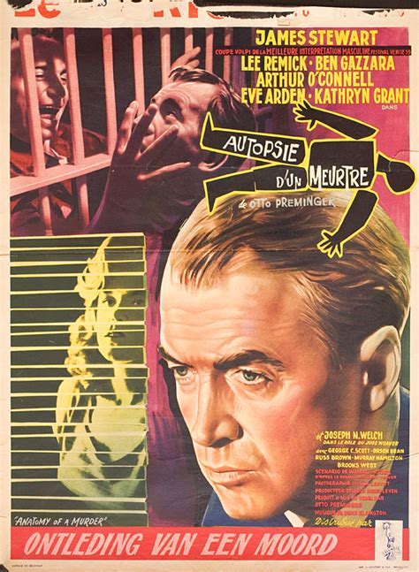 Anatomy of a Murder 1959 Belgian Poster - Posteritati Movie Poster Gallery