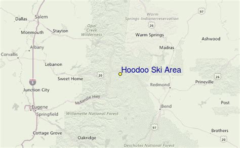 Hoodoo Ski Area Ski Resort Guide, Location Map & Hoodoo Ski Area ski ...