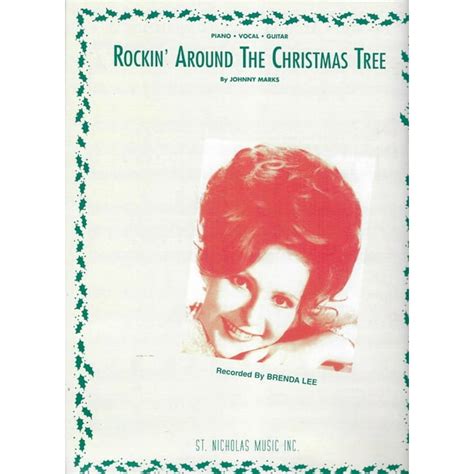 Brenda Lee Rockin' Around the Christmas Tree Sheet Music - Walmart.com ...