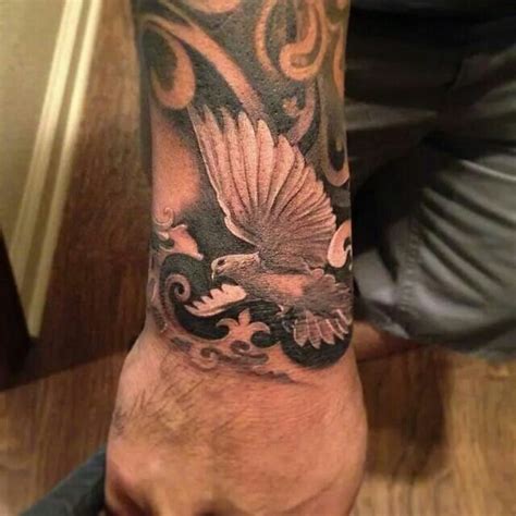 Dove Tattoos, Forarm Tattoos, Black Ink Tattoos, Leg Tattoos, Cool Chest Tattoos, Chest Tattoos ...