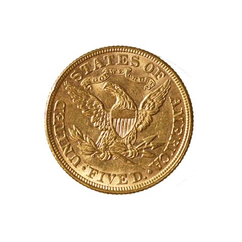 $5 Gold Liberty 1894 AU | Golden Eagle Coins