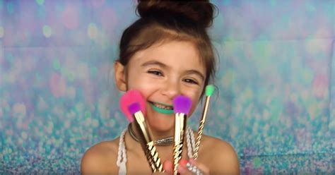 Little Girl's Unicorn Makeup Tutorial | POPSUGAR Beauty