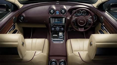 Jaguar XJ Luxury Sedan Car Interior photos & Wallpapers | Sedan cars ...