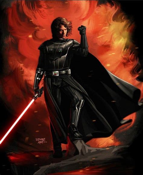 Anakin Dark Vador, Anakin Vader, Anakin Skywalker, Darth Vader Art, Star Wars Drawings, Star ...